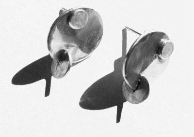 plata,pendientes,artesano,hecho a mano,diseño,barcelona