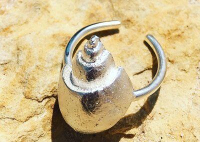 ANILLO CARACOLA erizzo joyas